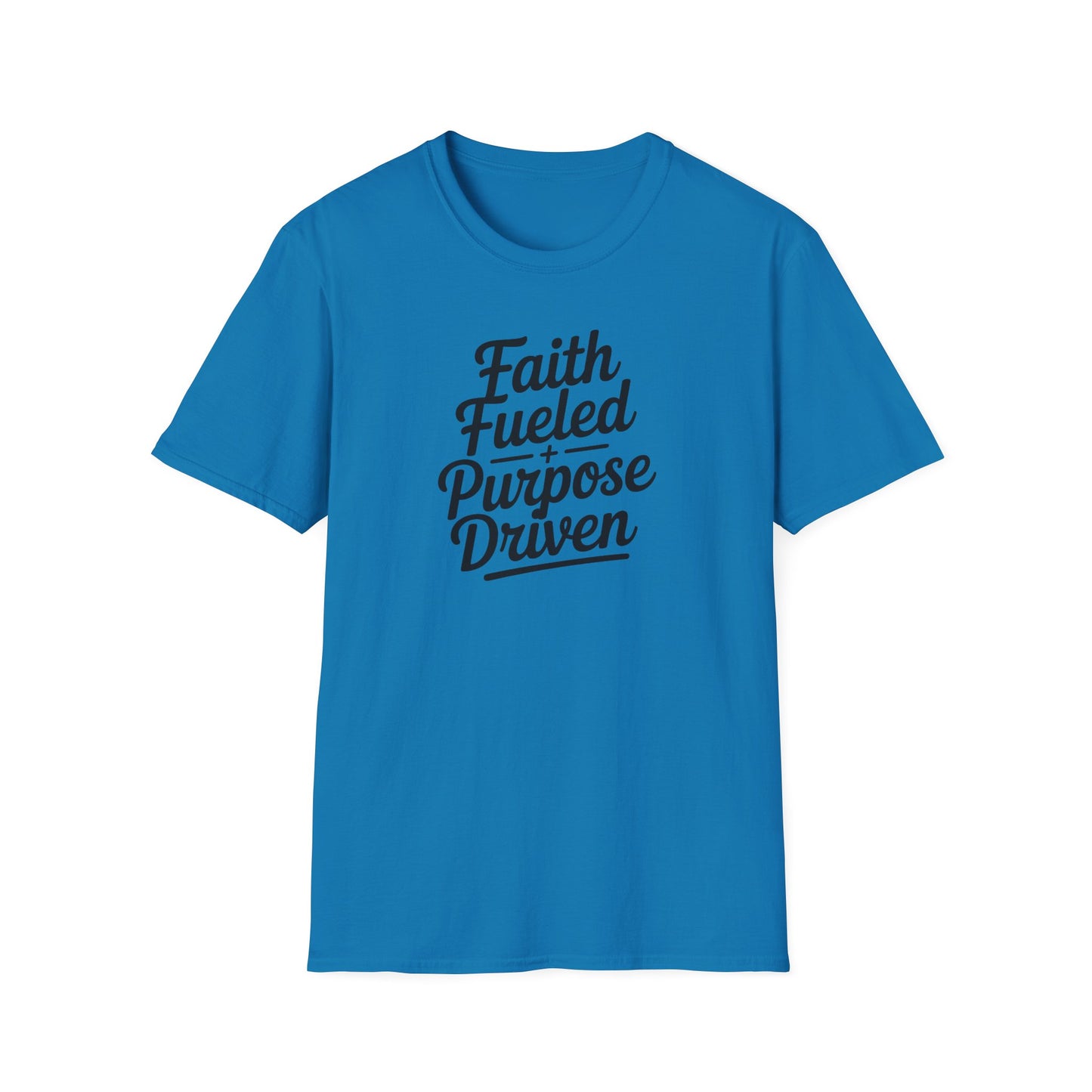 Faith Fueled Purpose Driven T-Shirt – Inspirational Christian Shirt, Motivational Faith Tee for Women & Men
