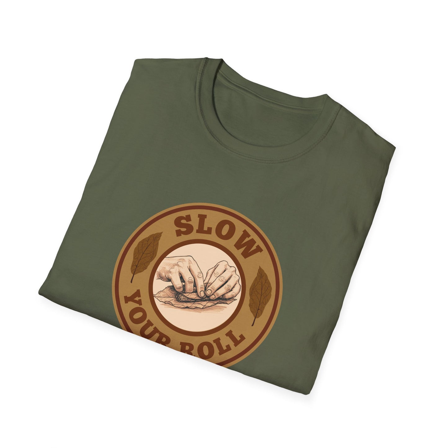 Slow Your Roll Cigar T-Shirt, BBQ Pool Party Shirt, Fathers Day Gift, Relaxation Leisure, Cigar lover Gift, Cigar Aficionado, Dad Gift