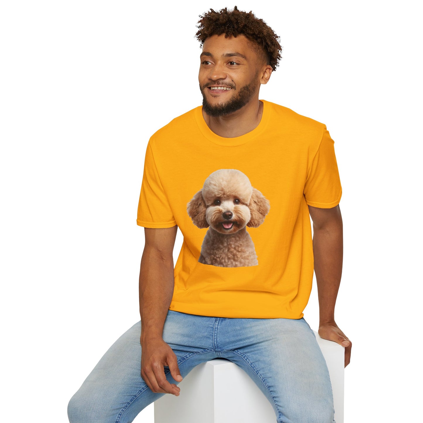 Poodle Dog Portrait Shirt – Poodle Dog Lover Gift, Cute Dog Mom Tee, Dog Dad Shirt, Pet Breed Apparel