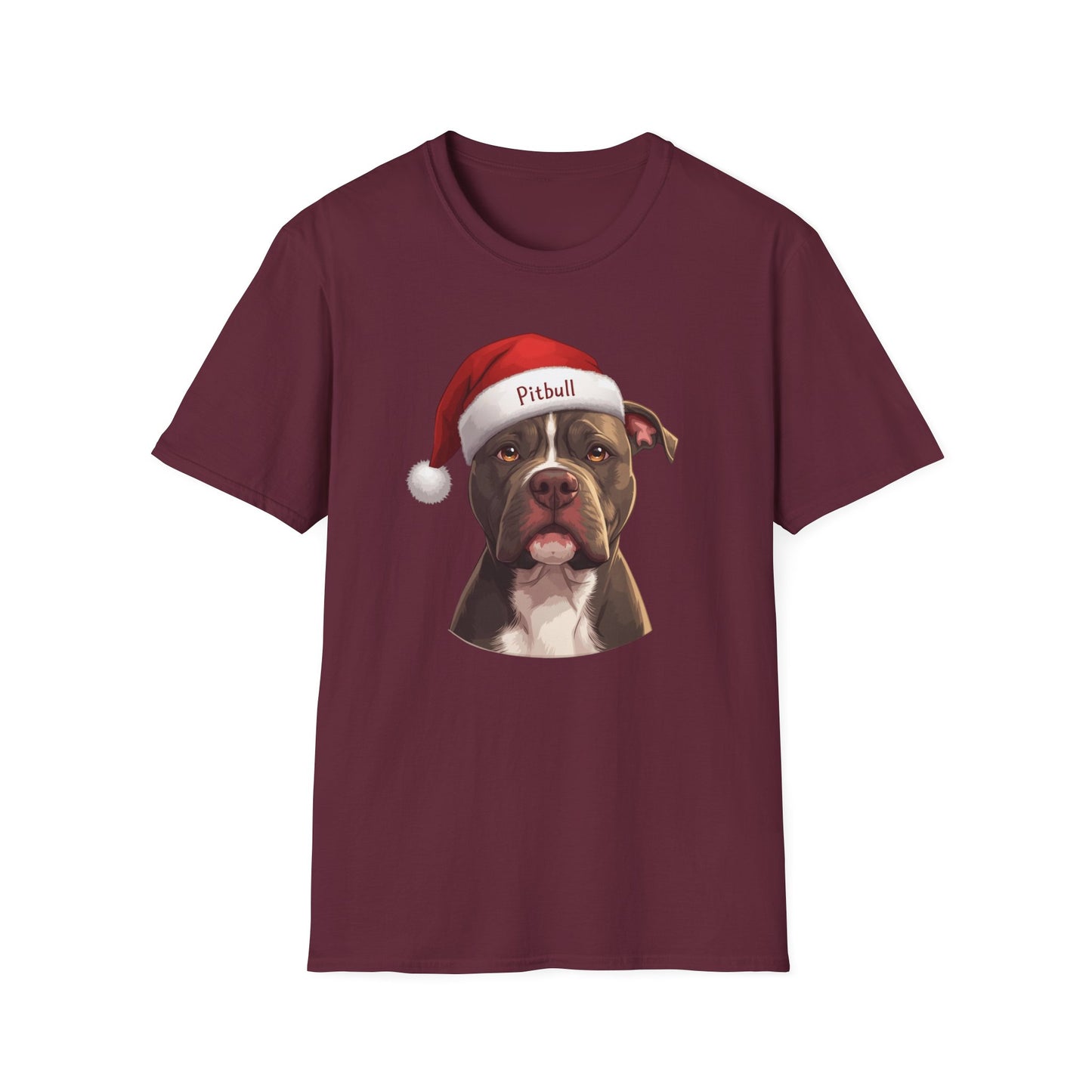 Pit Bull Terrier Dog Portrait Shirt – Pitbull Dog Lover Gift, Cute Dog Mom Tee, Dog Dad Shirt, Pet Breed Apparel