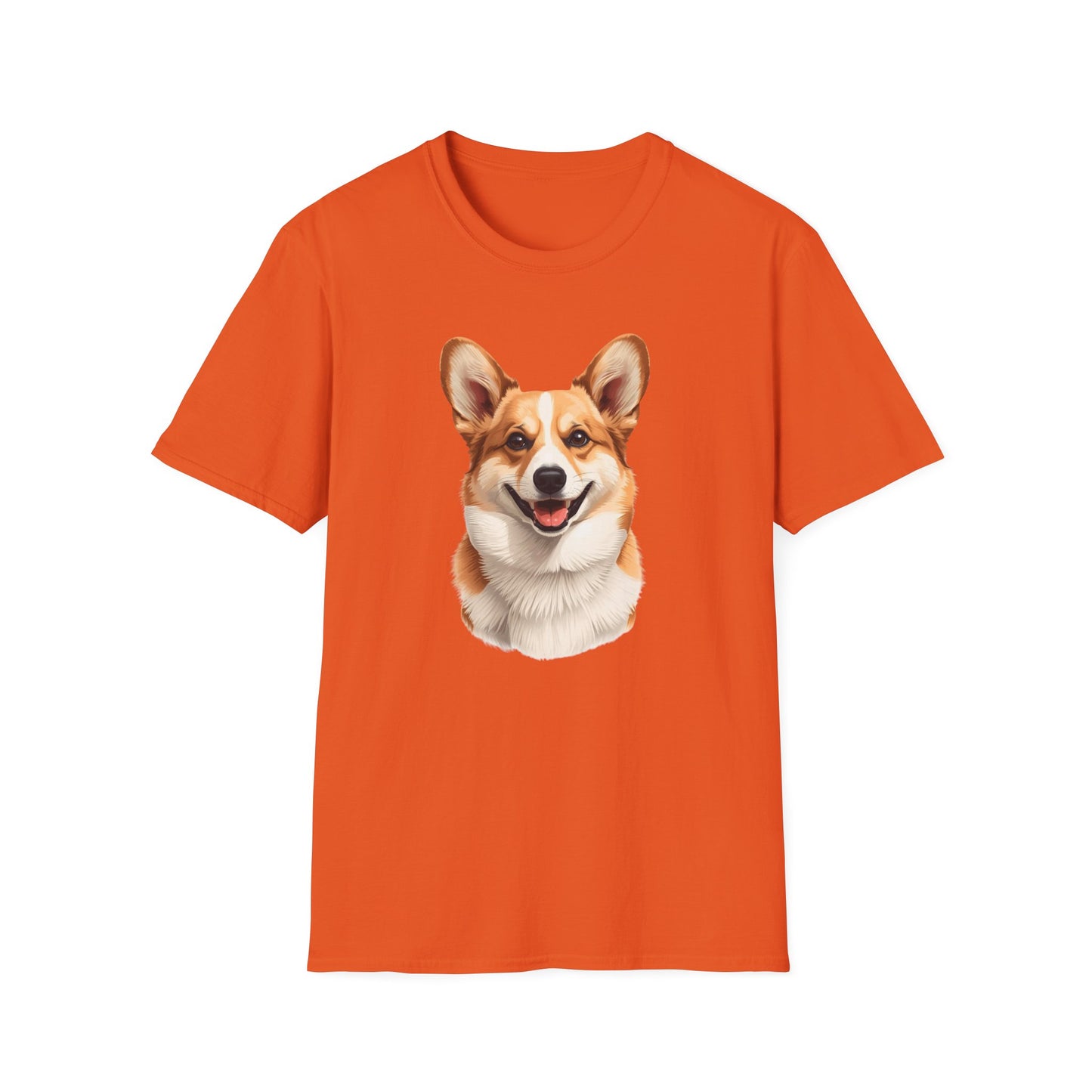 Corgi Dog Portrait Shirt – Corgi Dog Lover Gift, Cute Dog Mom Tee, Dog Dad Shirt, Pet Breed Apparel
