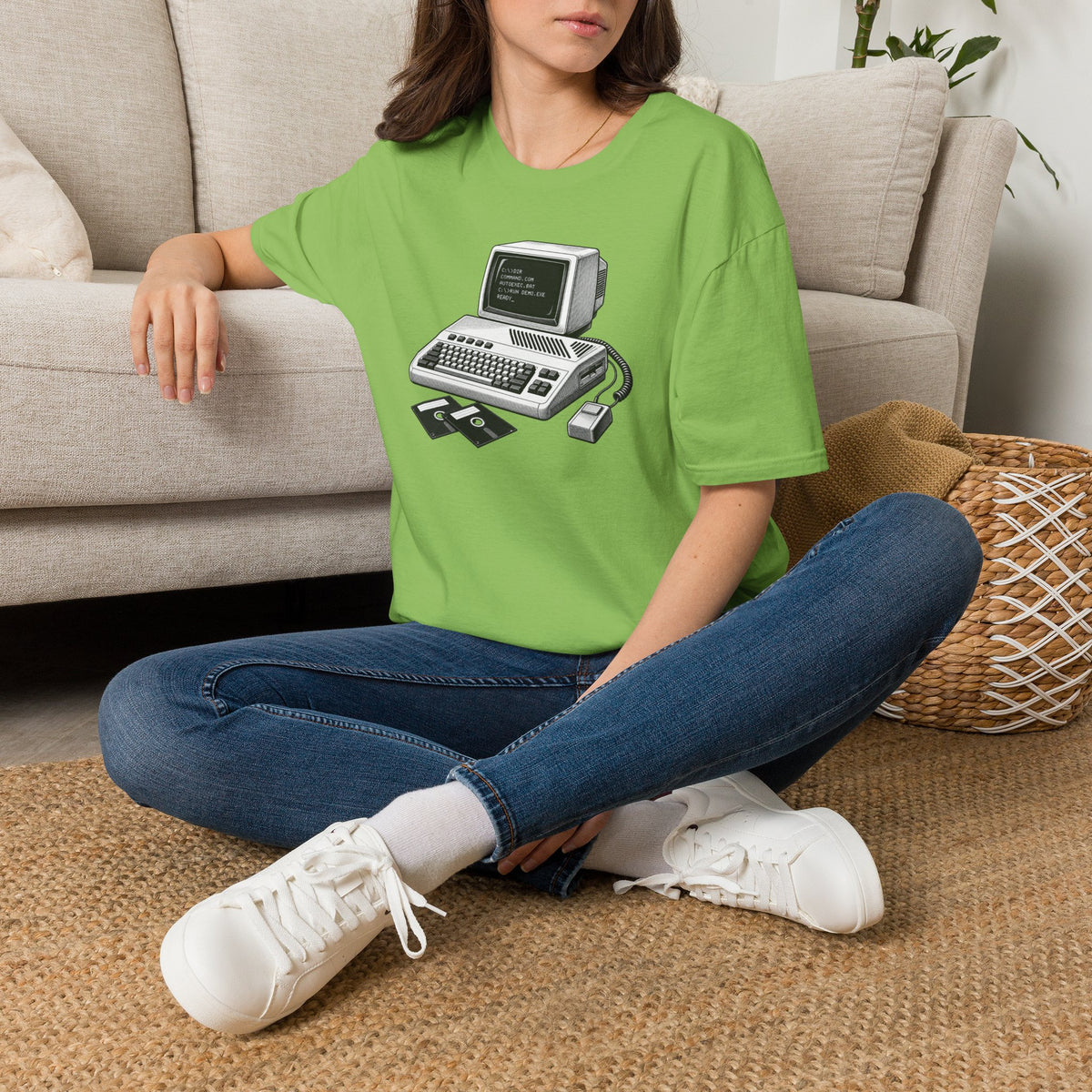 Vintage Computer T-Shirt, Retro Tech Shirt, Floppy Disk Tee, Programmer Gift, Computer Nerd Shirt