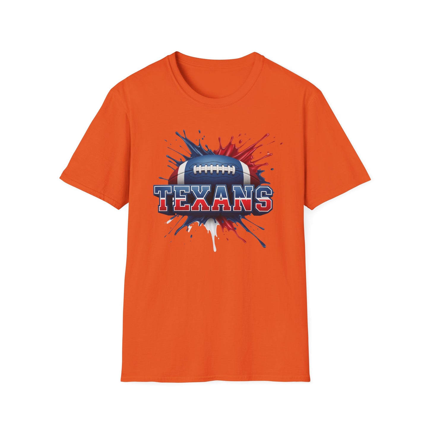 Houston Football Unisex T-Shirt, Houston Team Tee, Football Gift for Houston Fans, Game Day Shirt, Sports Fan Apparel, Football Tee