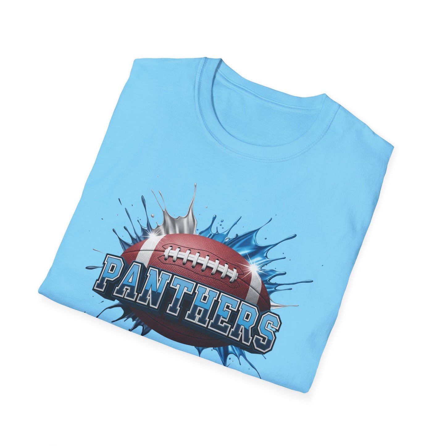 Carolina Football Unisex T-Shirt, Carolina Team Tee, Football Gift for Carolina Fans, Game Day Shirt, Sports Fan Football Apparel