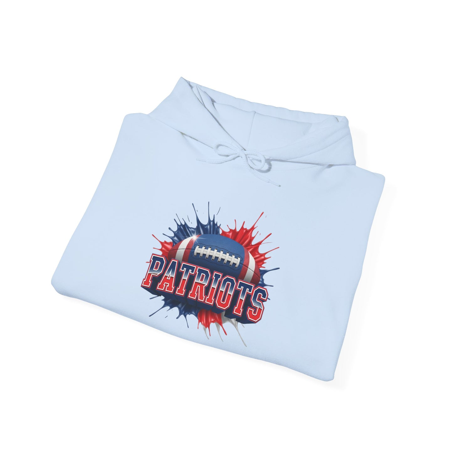 New England Football Hoodie, New England Team Hoodie, Football Gift for New England Fans, Game Day Sports Fan Apparel, Football Fan Gift