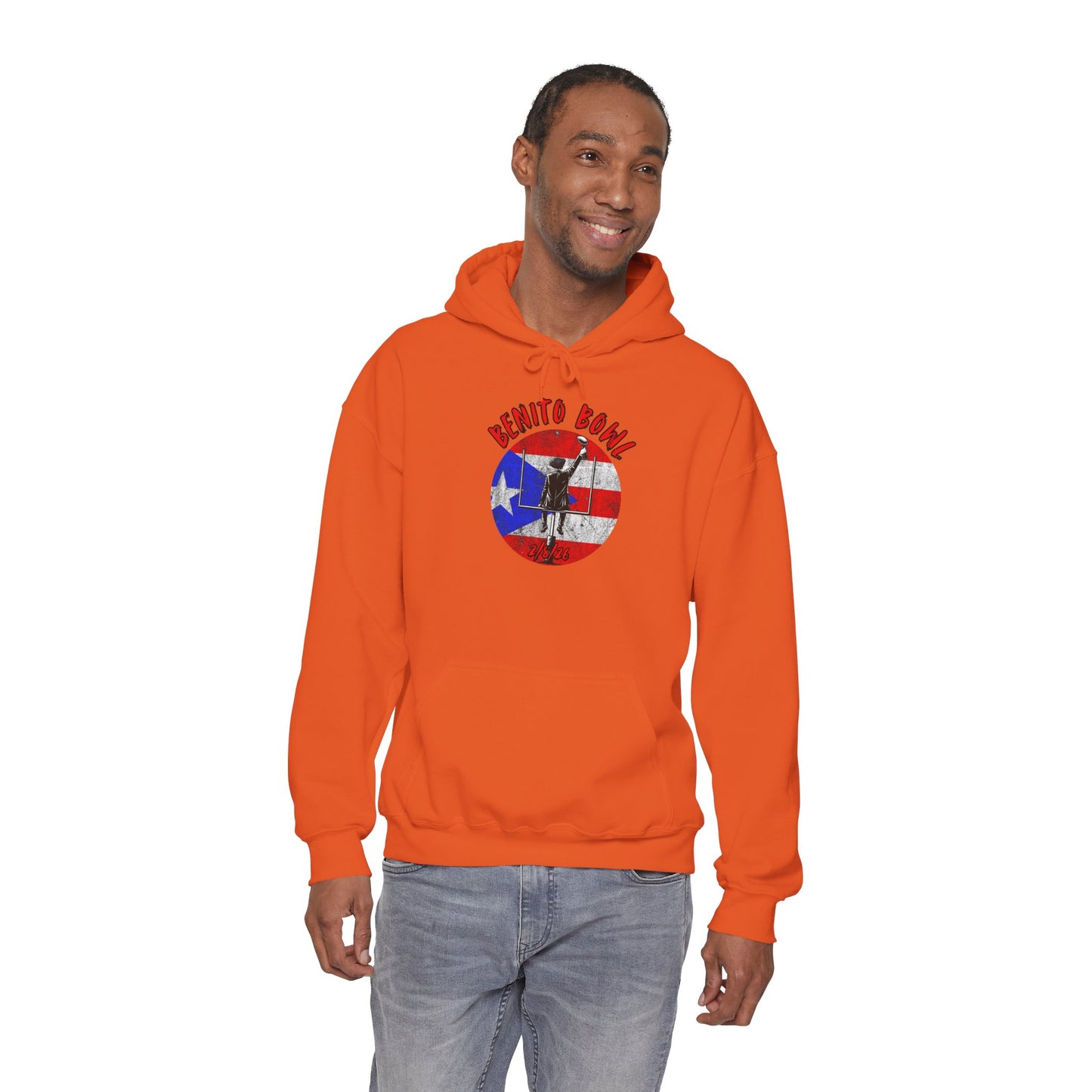 Benito Bowl 2/8/26 Puerto Rico Heritage Hoodie, Boricua Pride Football Fan gift