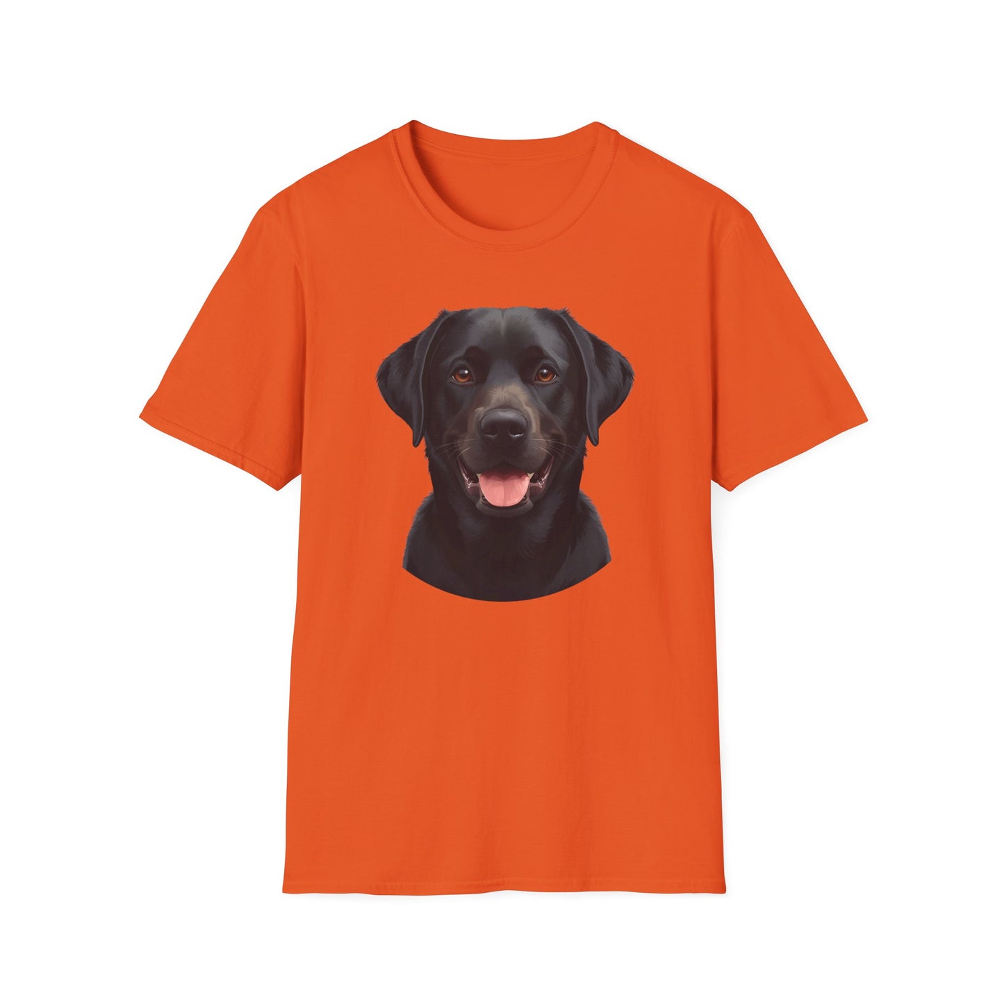 Labrador Retriever Dog Portrait Shirt – Black Lab Dog Lover Gift, Cute Dog Mom Tee, Dog Dad Shirt, Pet Breed Apparel
