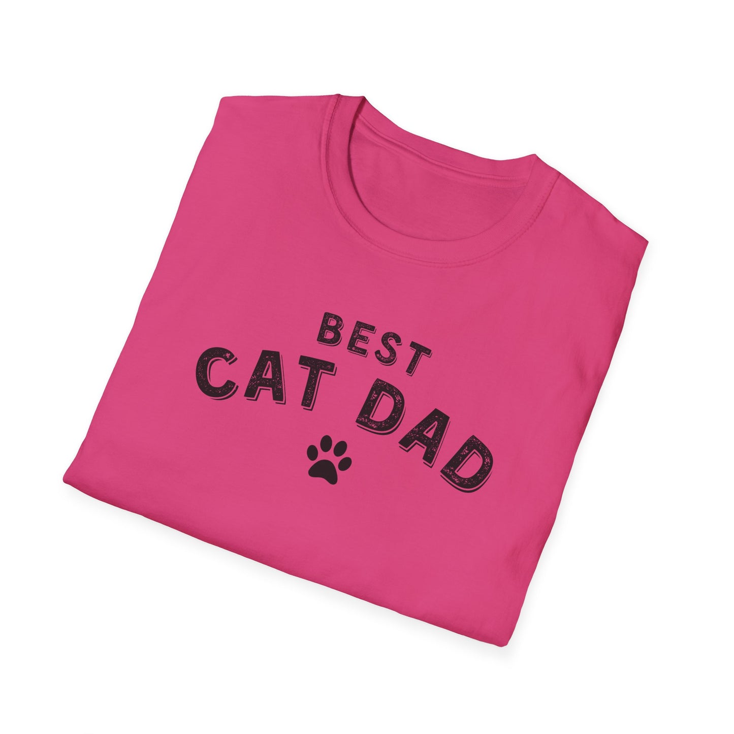 Best Cat Dad T-Shirt – Funny Cat Lover Shirt for Men, Cat Dad Gift Tee, Pet Owner Graphic Shirt