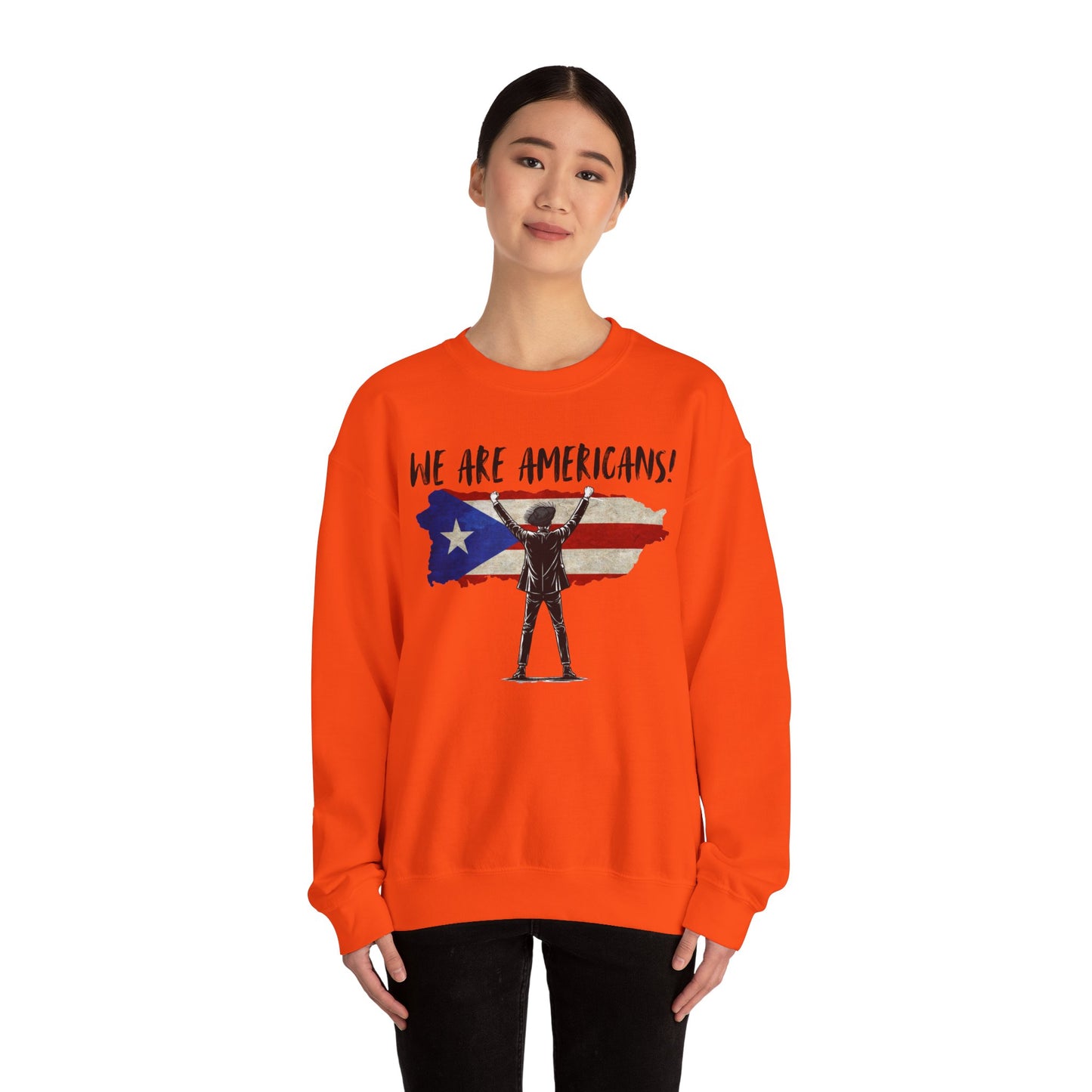 Benito We are Americans Sweatshirt, Benito Bowl, Football Fan Gift, Puerto Rico Boricua Heritage Culture Pride sweatshirt