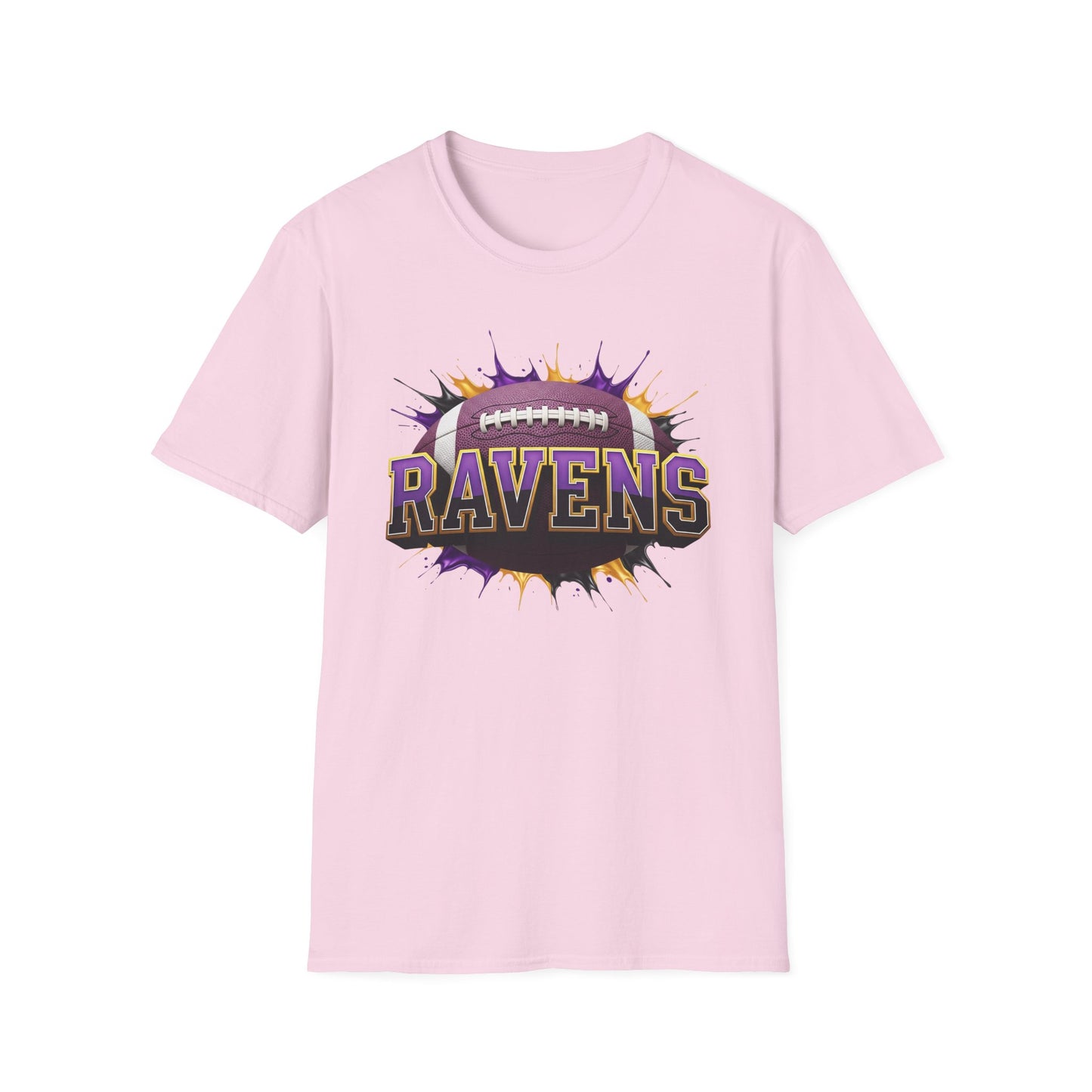 Baltimore Football Unisex T-Shirt, Baltimore Team Tee, Football Gift for Baltimore Fans, Game Day Shirt, Sports Fan Apparel Football Tee