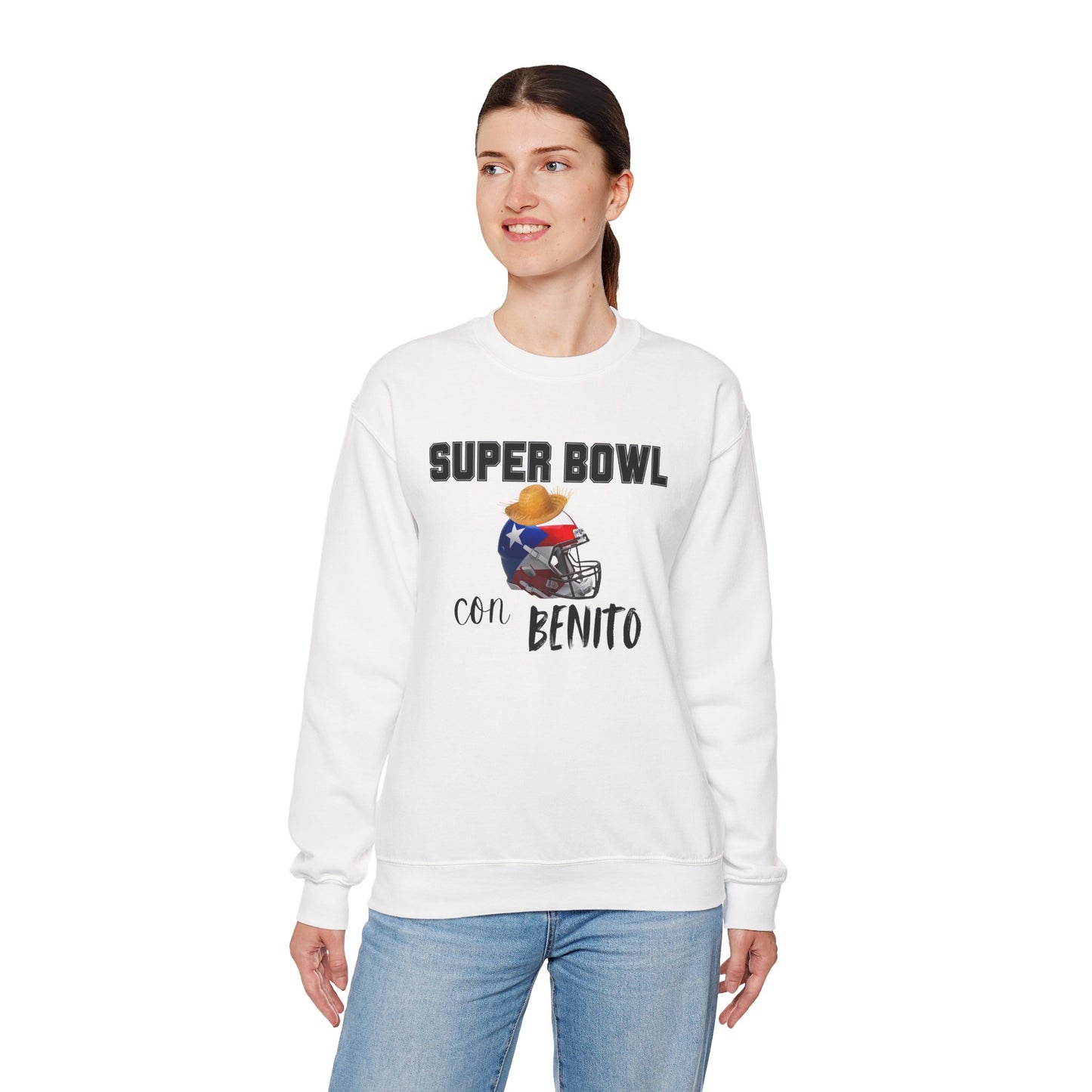 Benito Bowl Halftime 2026 Sweatshirt, Benito Bowl Shirt, Football Fan Gift, Puerto Rico Heritage Sweatshirt, Boriqua Pride Gift