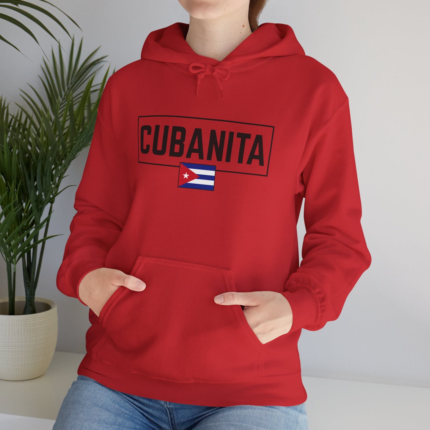CUBANITA Hoodie – Cuban Flag Hoodie for Women, Latina Pride Hoodie, Cuba Heritage Top, Cuban Culture Graphic Hoodie