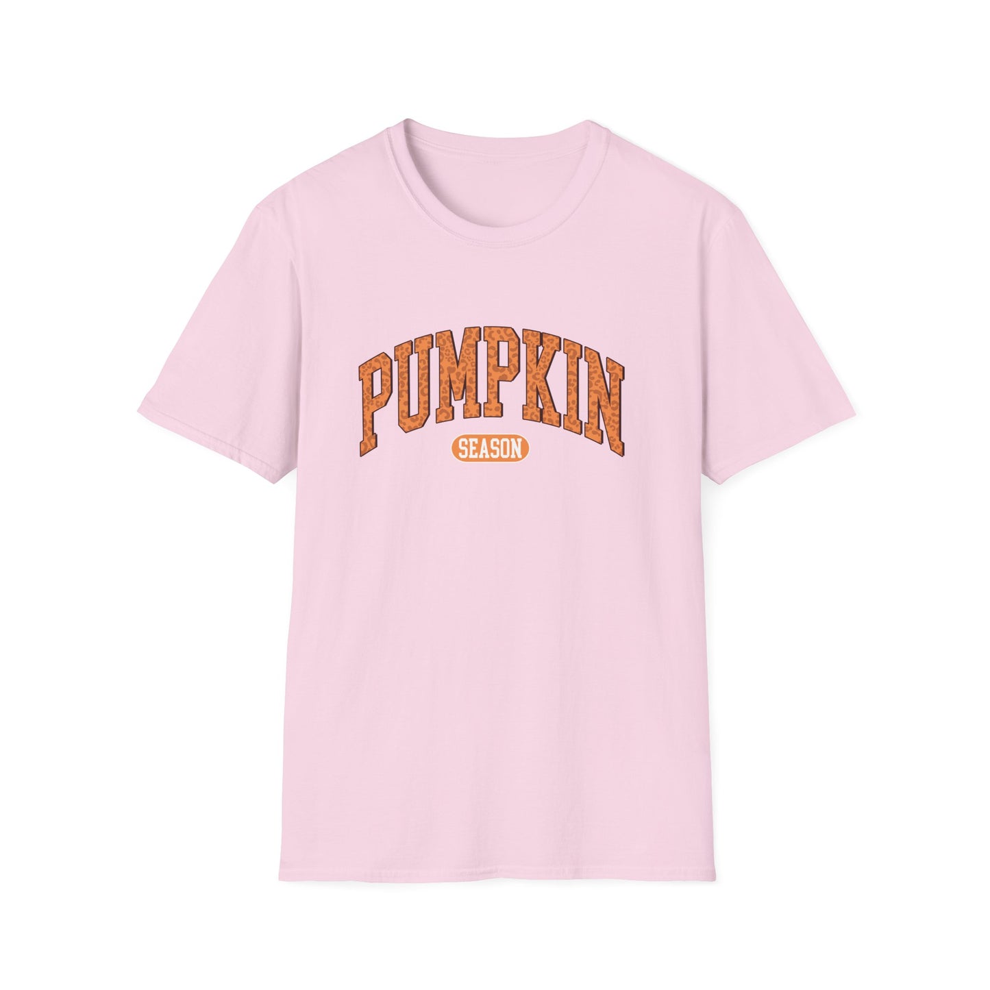 Pumpkin Season Fall T-Shirt - Cute Women's Autumn Tee, Thanksgiving Shirt, Pumpkin Thanksgiving Tee, Cozy Fall Tee for Her, Friendsgiving