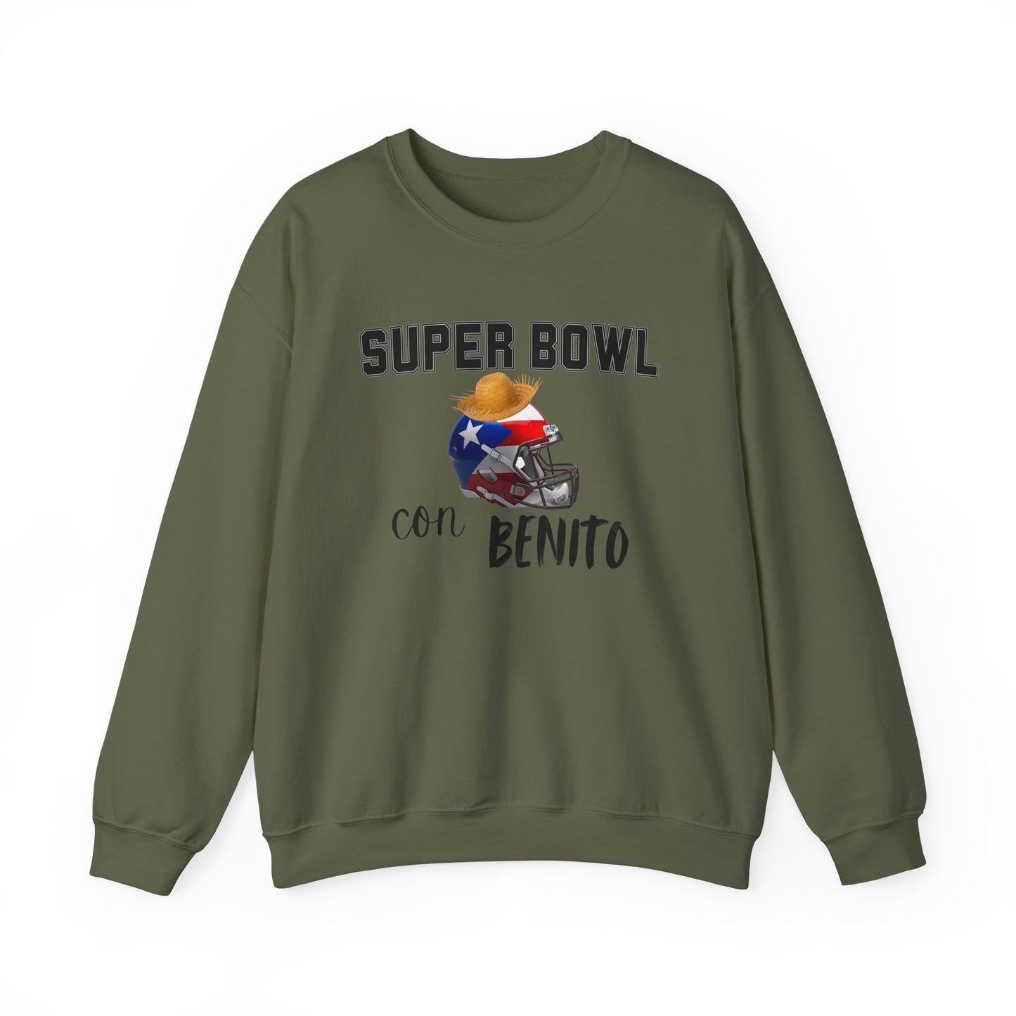 Benito Bowl Halftime 2026 Sweatshirt, Benito Bowl Shirt, Football Fan Gift, Puerto Rico Heritage Sweatshirt, Boriqua Pride Gift