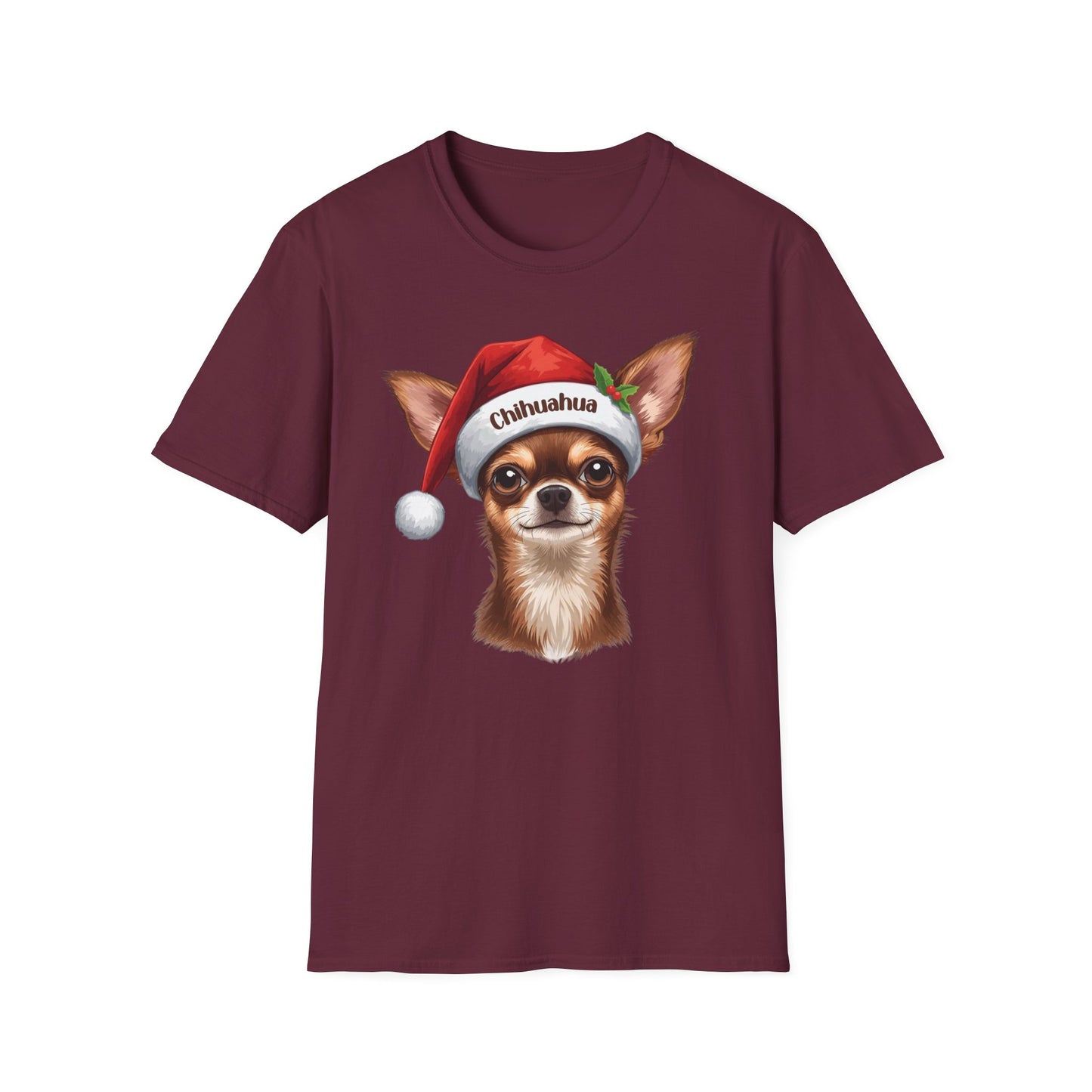 Chihuahua Dog Portrait Shirt – Chihuahua Dog Lover Gift, Cute Dog Mom Tee, Dog Dad Shirt, Pet Breed Apparel