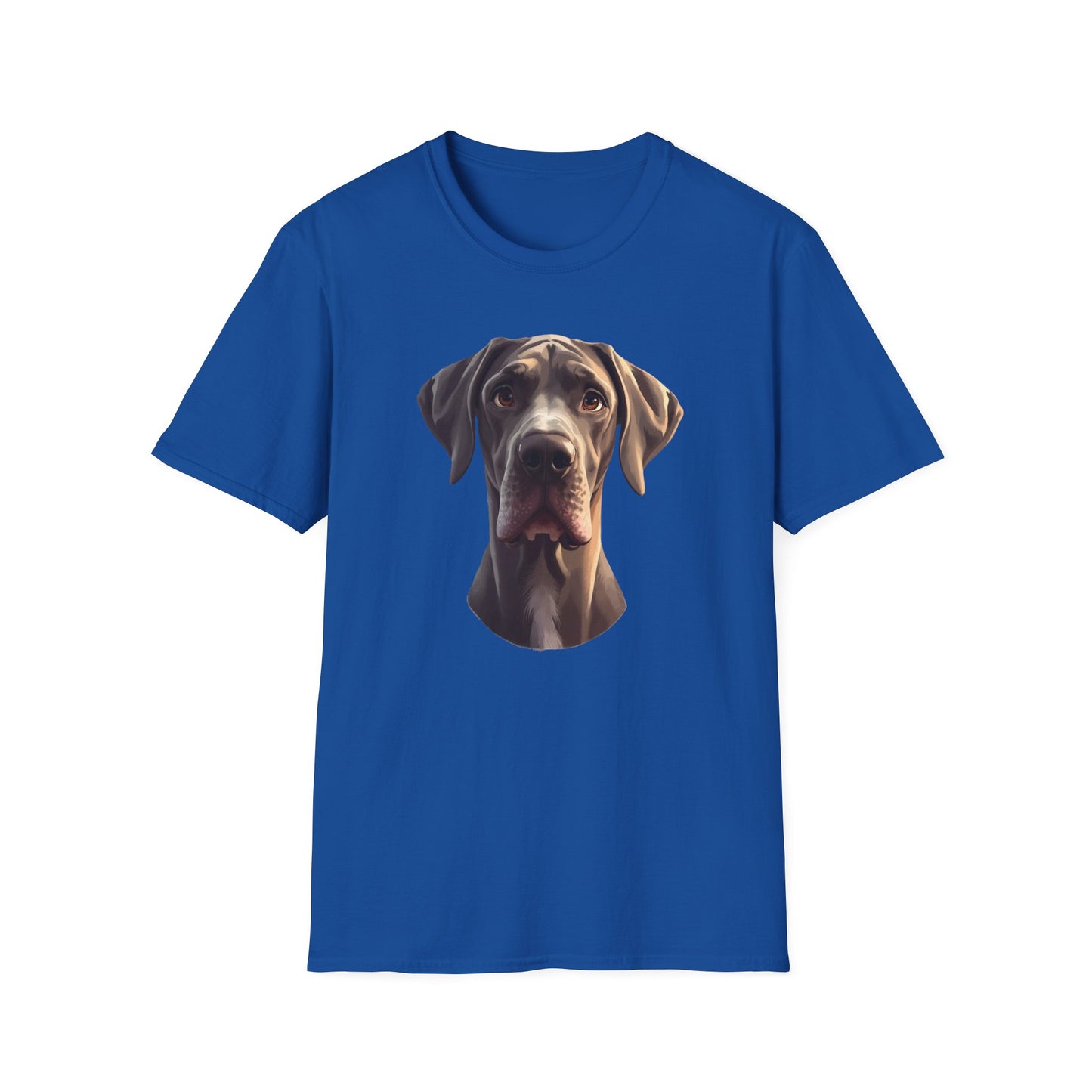 Great Dane Dog Portrait Shirt – Great Dane Dog Lover Gift, Cute Dog Mom Tee, Dog Dad Shirt, Pet Breed Apparel