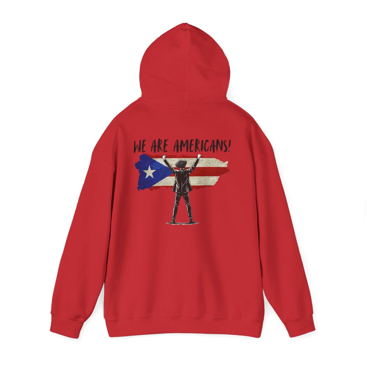 Benito Hoodie We are Americans , Benito Bowl, Football Fan Gift, Puerto Rico Boricua Heritage Culture Pride Hoodie