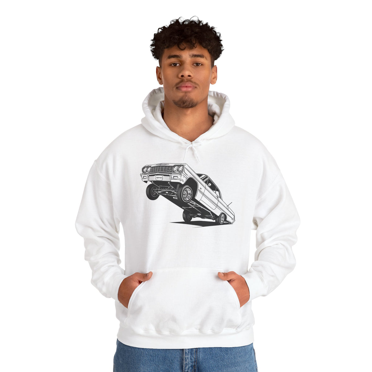 Classic Car Hoodie, Lowrider Car Hoodie, Vintage Auto Hoodie, Car Enthusiast Sweatshirt, Unisex Automotive Hoodie
