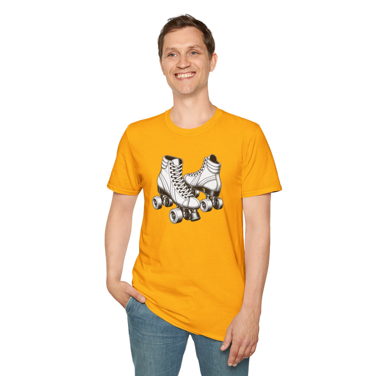 Retro Roller Skates Shirt, Quad Skate T-Shirt, Vintage Roller Rink Tee, Roller Skater Gift