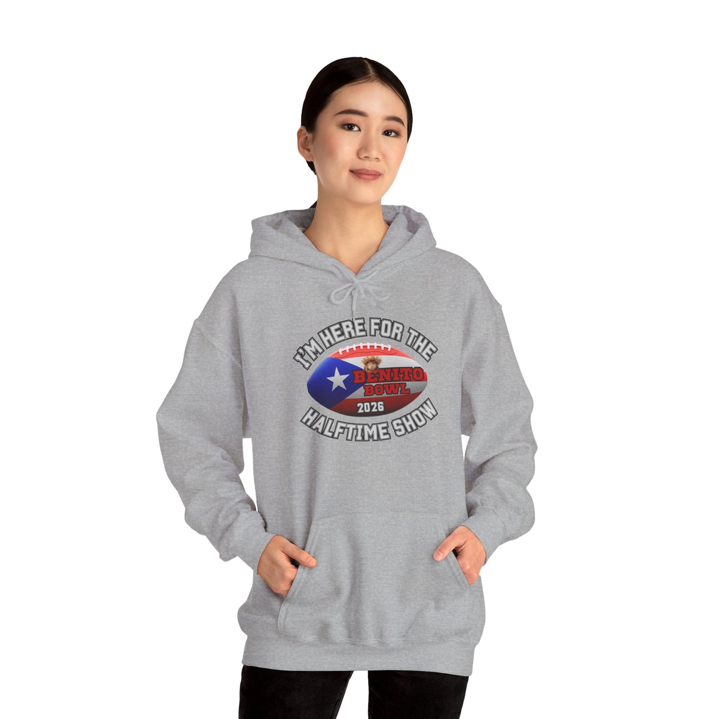 Benito Bowl Halftime Shirt 2026 Hoodie, Benito Bowl Hooded Sweatshirt, Football Fan Gift, Puerto Rico Heritage Hoodie, Boriqua Pride Gift