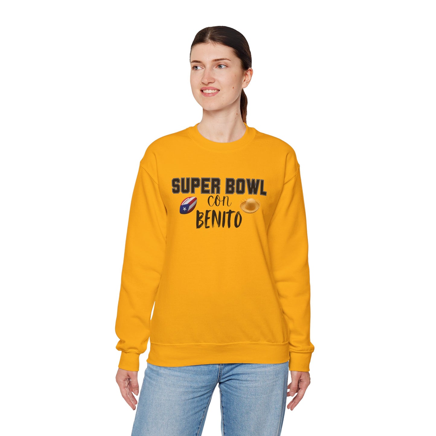 Benito Bowl Halftime 2026 Sweatshirt, Benito Bowl Shirt, Football Fan Gift, Puerto Rico Heritage Sweatshirt, Boriqua Pride Gift