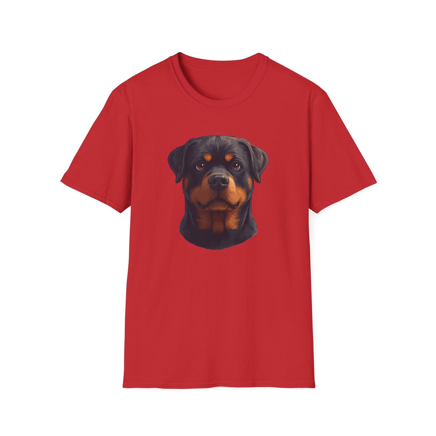 Rottweiler Dog Portrait Shirt – Rottweiler Dog Lover Gift, Cute Dog Mom Tee, Dog Dad Shirt, Pet Breed Apparel