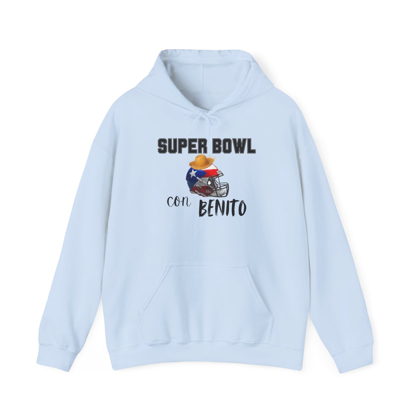 Benito Bowl Halftime Shirt 2026 Hoodie, Benito Bowl Hooded Sweatshirt, Football Fan Gift, Puerto Rico Heritage Hoodie, Boriqua Pride Gift