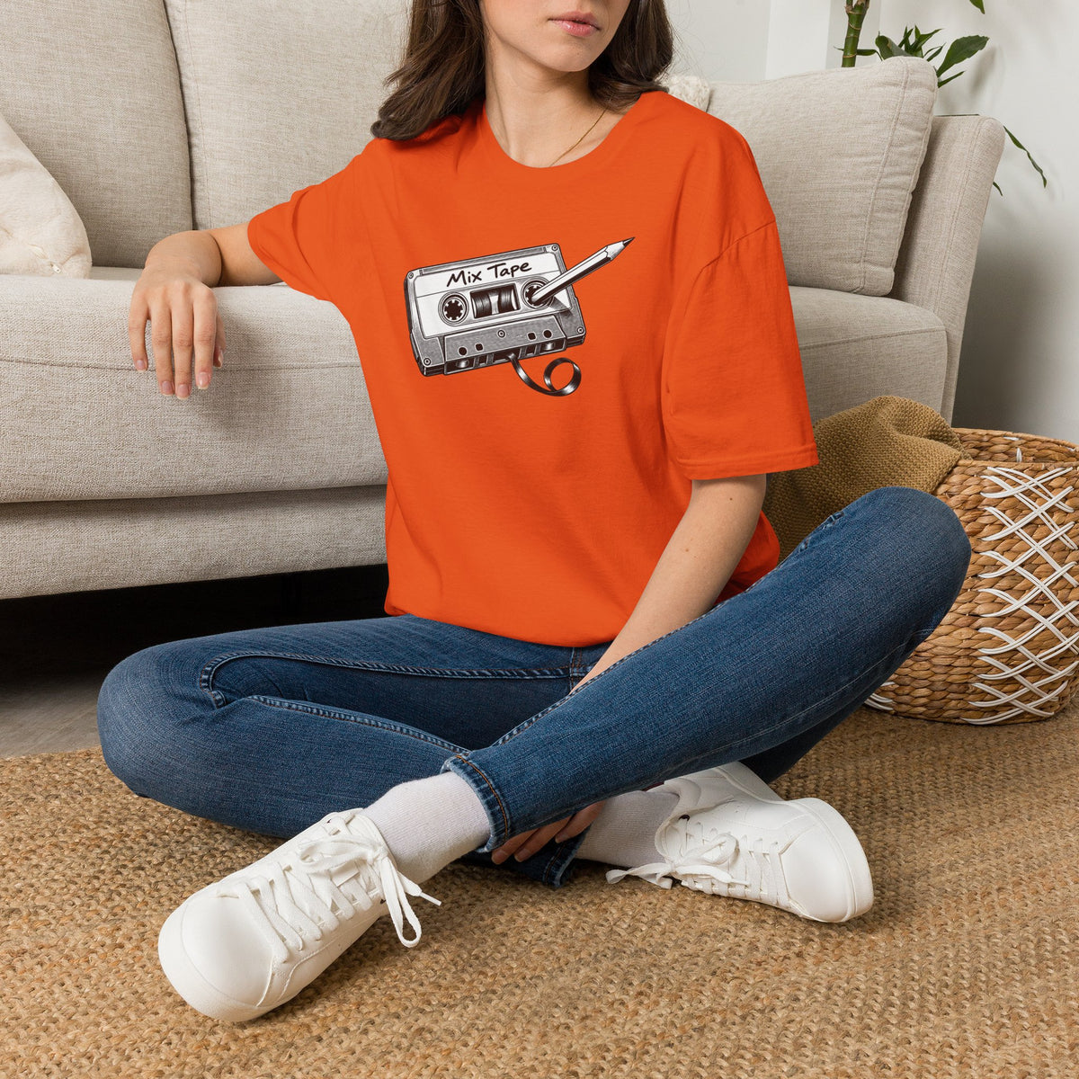 Retro Cassette Shirt, Vintage Music T-Shirt, Analog Audio Tee, Old School Music Lover Gift