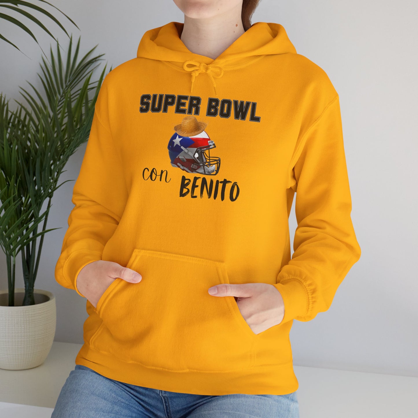 Benito Bowl Halftime Shirt 2026 Hoodie, Benito Bowl Hooded Sweatshirt, Football Fan Gift, Puerto Rico Heritage Hoodie, Boriqua Pride Gift