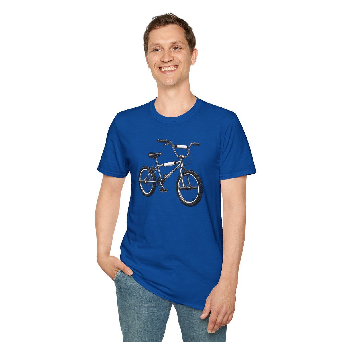 BMX Bike Shirt, Retro Bicycle T-Shirt, Old School Freestyle Bike Tee, Cyclist Gift, Vintage BMX Style