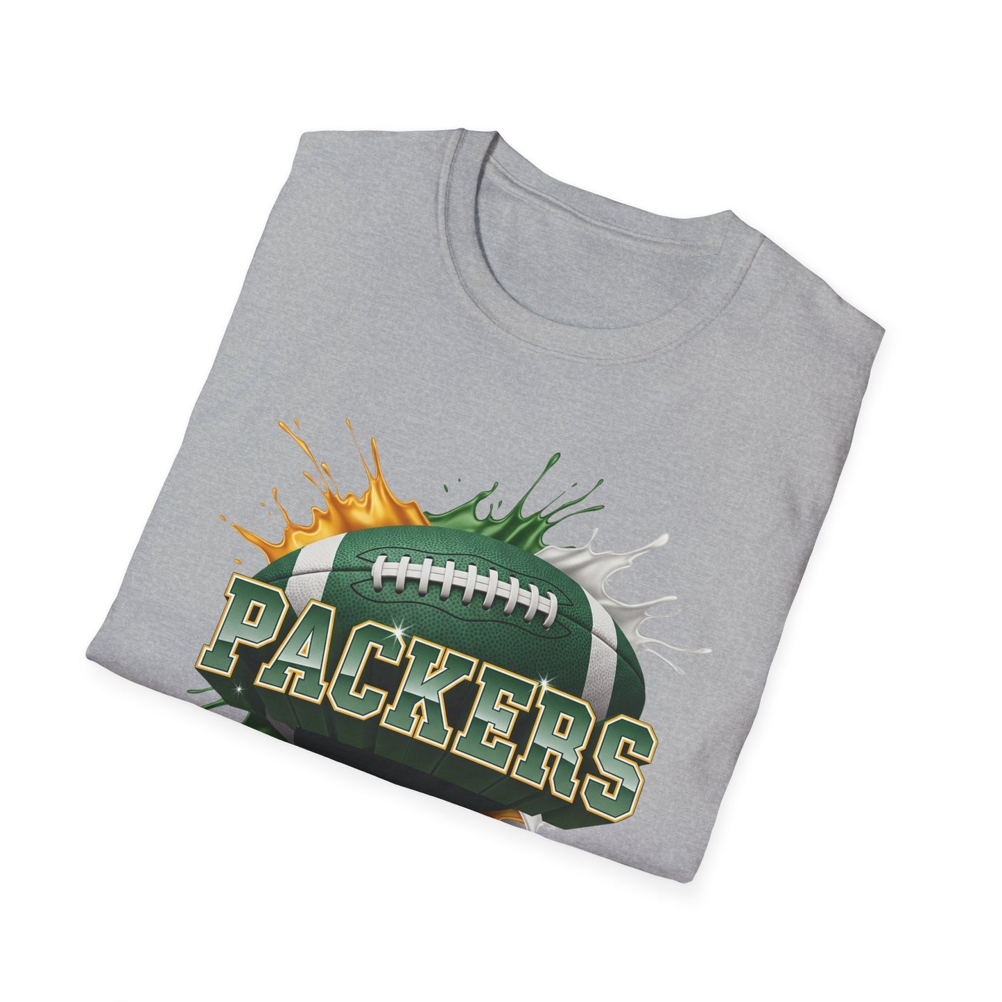 Green Bay Football Unisex T-Shirt, Green Bay Team Tee, Football Gift for Green Bay Fans, Game Day Shirt, Sports Fan Apparel Football Tee