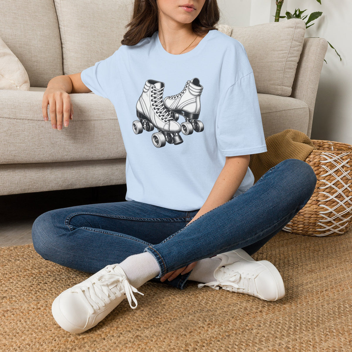 Retro Roller Skates Shirt, Quad Skate T-Shirt, Vintage Roller Rink Tee, Roller Skater Gift