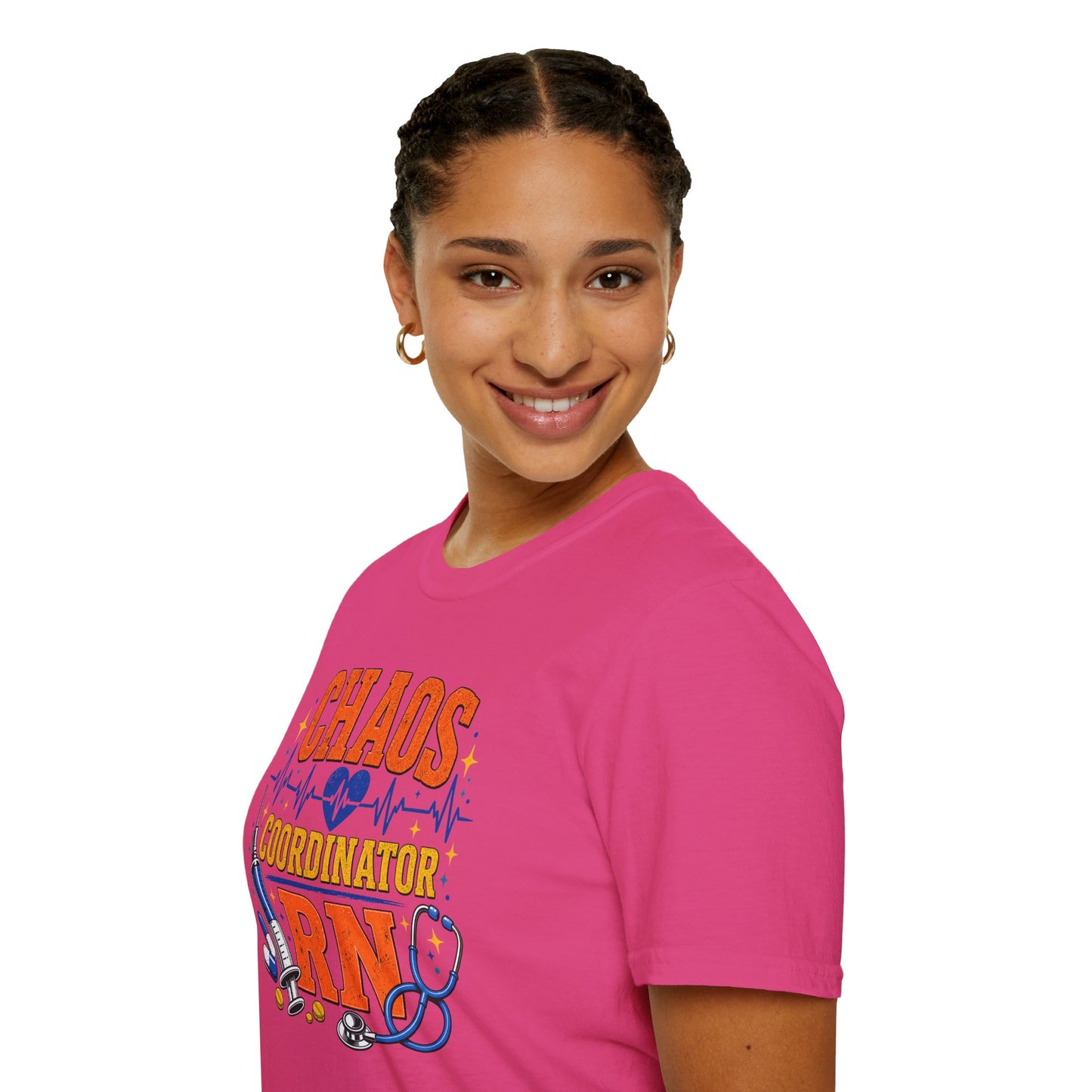 Chaos Coordinator RN Shirt – Funny Nurse Shirt – Nurse Life Tee – Medical Humor Gift for Nurses, RN LPN CNA Nursing Shirt
