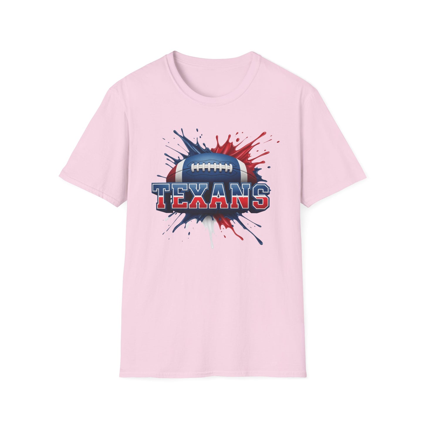 Houston Football Unisex T-Shirt, Houston Team Tee, Football Gift for Houston Fans, Game Day Shirt, Sports Fan Apparel, Football Tee
