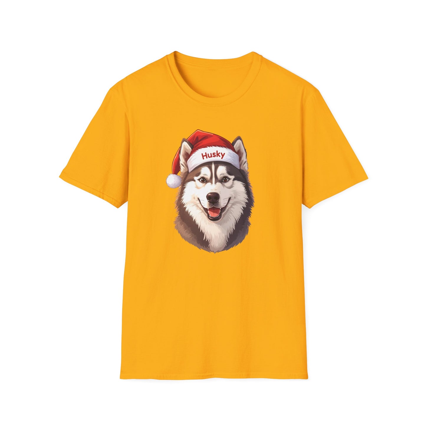 Siberian Husky Dog Portrait Shirt – Husky Dog Lover Gift, Cute Dog Mom Tee, Dog Dad Shirt, Pet Breed Apparel