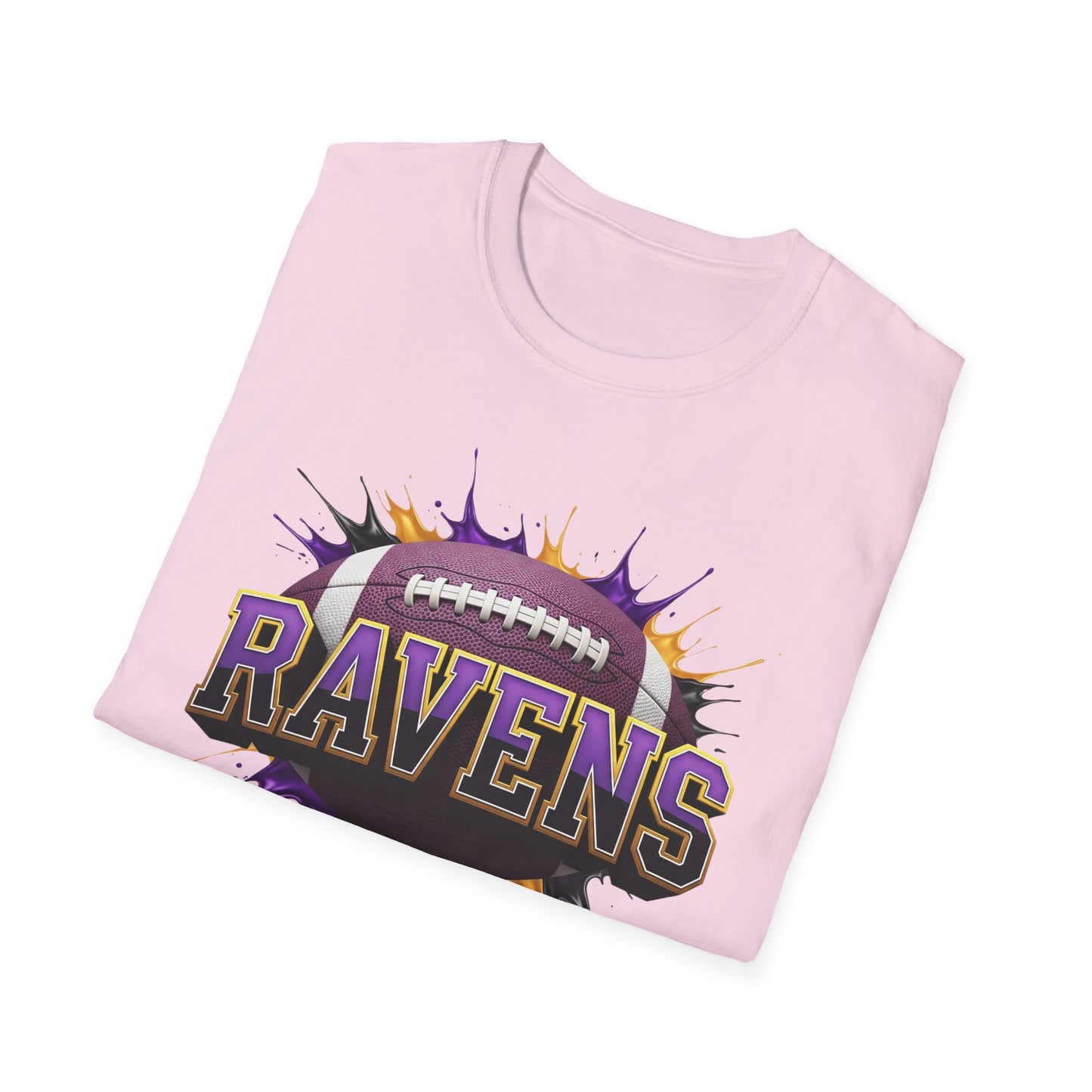 Baltimore Football Unisex T-Shirt, Baltimore Team Tee, Football Gift for Baltimore Fans, Game Day Shirt, Sports Fan Apparel Football Tee