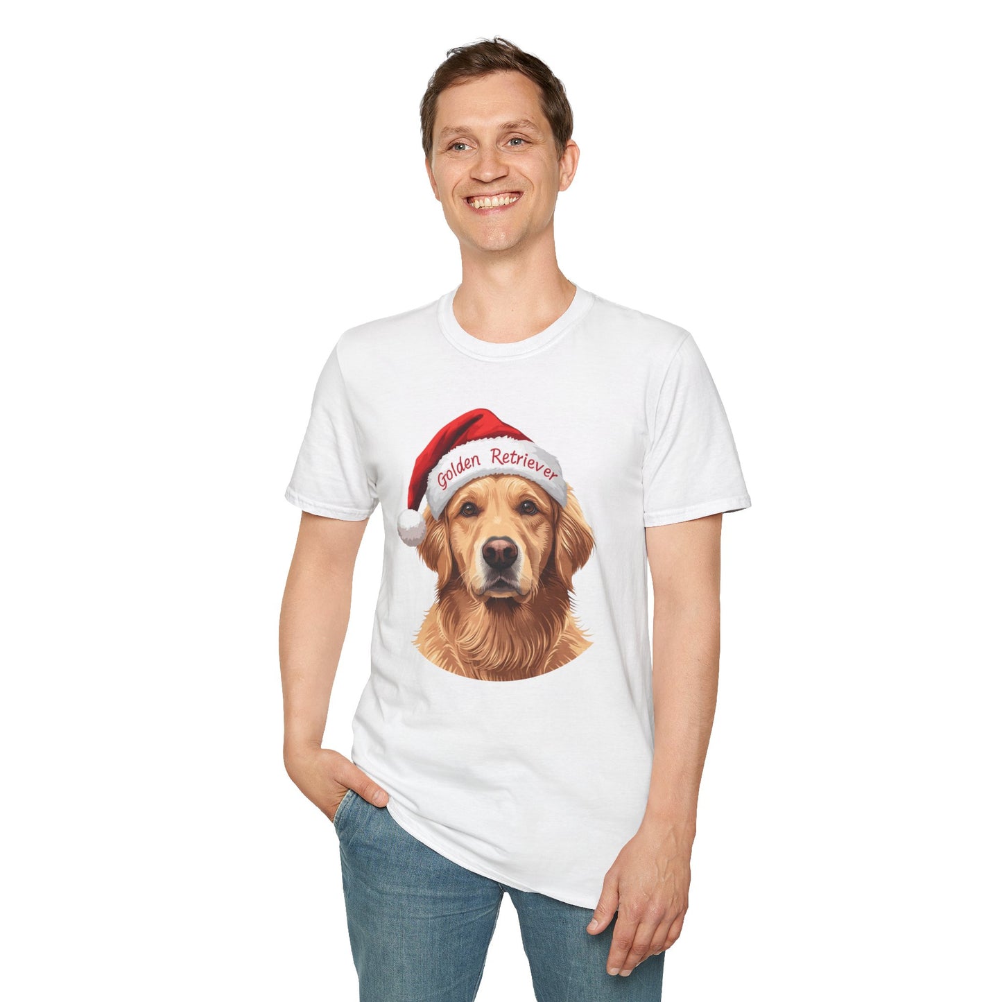 Golden Retriever Dog Portrait Shirt – Lab Dog Lover Gift, Cute Dog Mom Tee, Dog Dad Shirt, Pet Breed Apparel