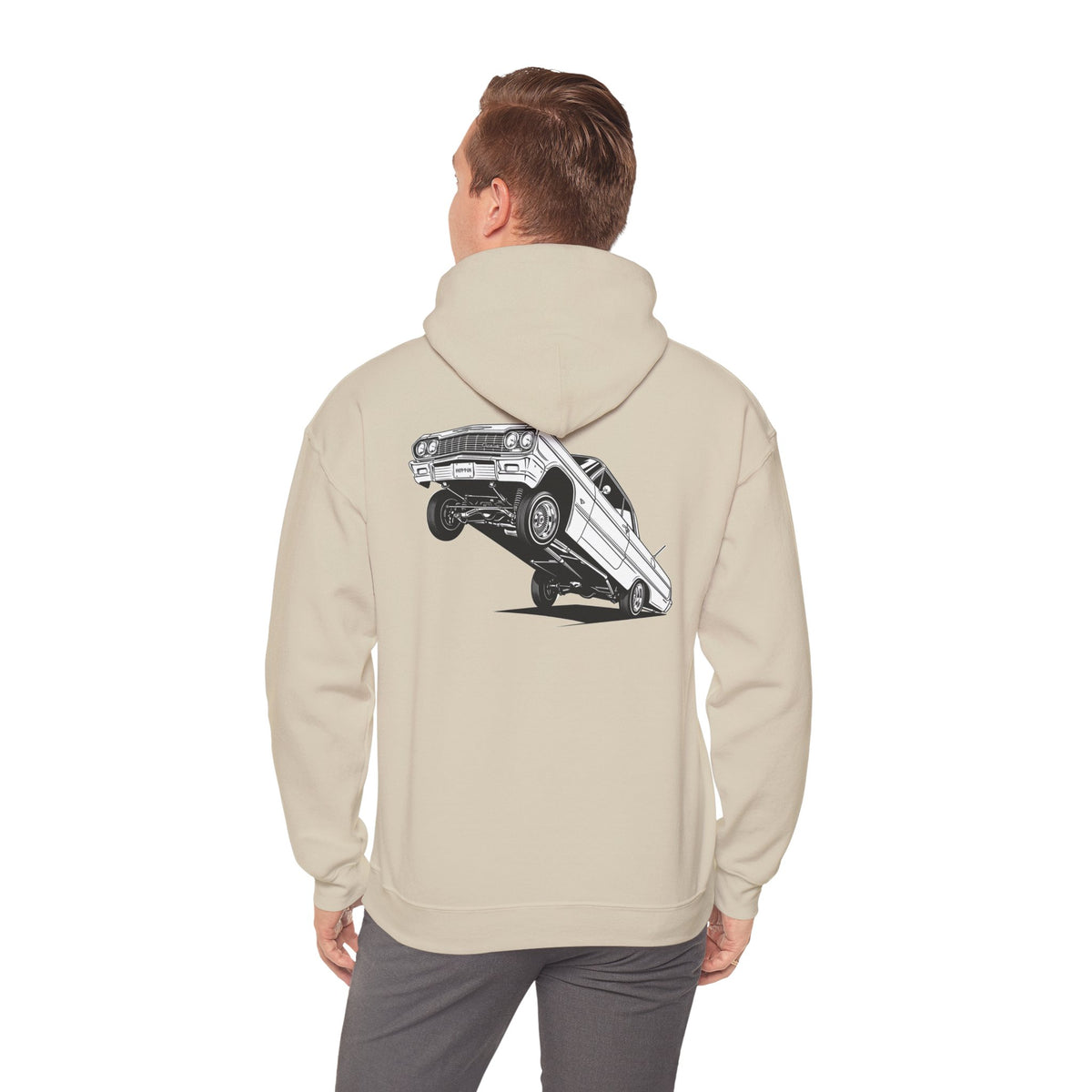Classic Car Hoodie, Lowrider Car Hoodie, Vintage Auto Hoodie, Car Enthusiast Sweatshirt, Unisex Automotive Hoodie