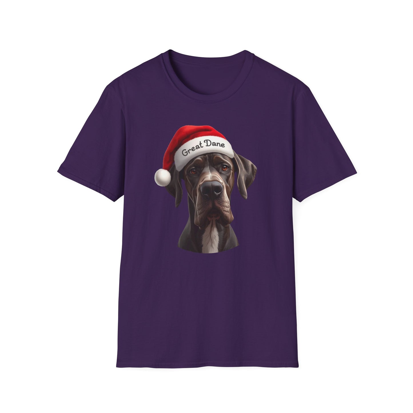 Great Dane Dog Portrait Shirt – Great Dane Dog Lover Gift, Cute Dog Mom Tee, Dog Dad Shirt, Pet Breed Apparel