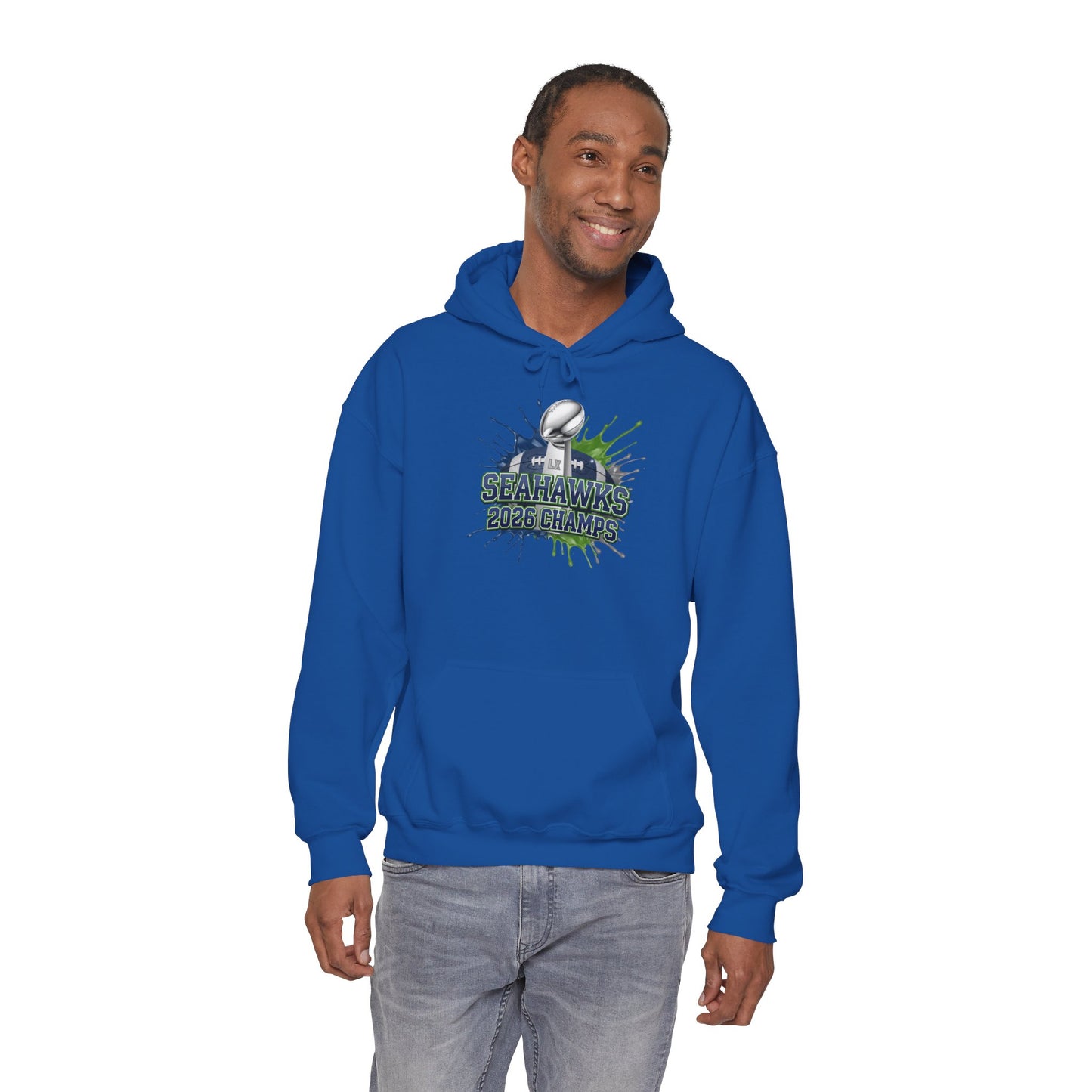 Seahawks 2026 Champions Hoodie – Seahawks Football 12s Fan Hoodie, 2026 football Champs, Football Gift