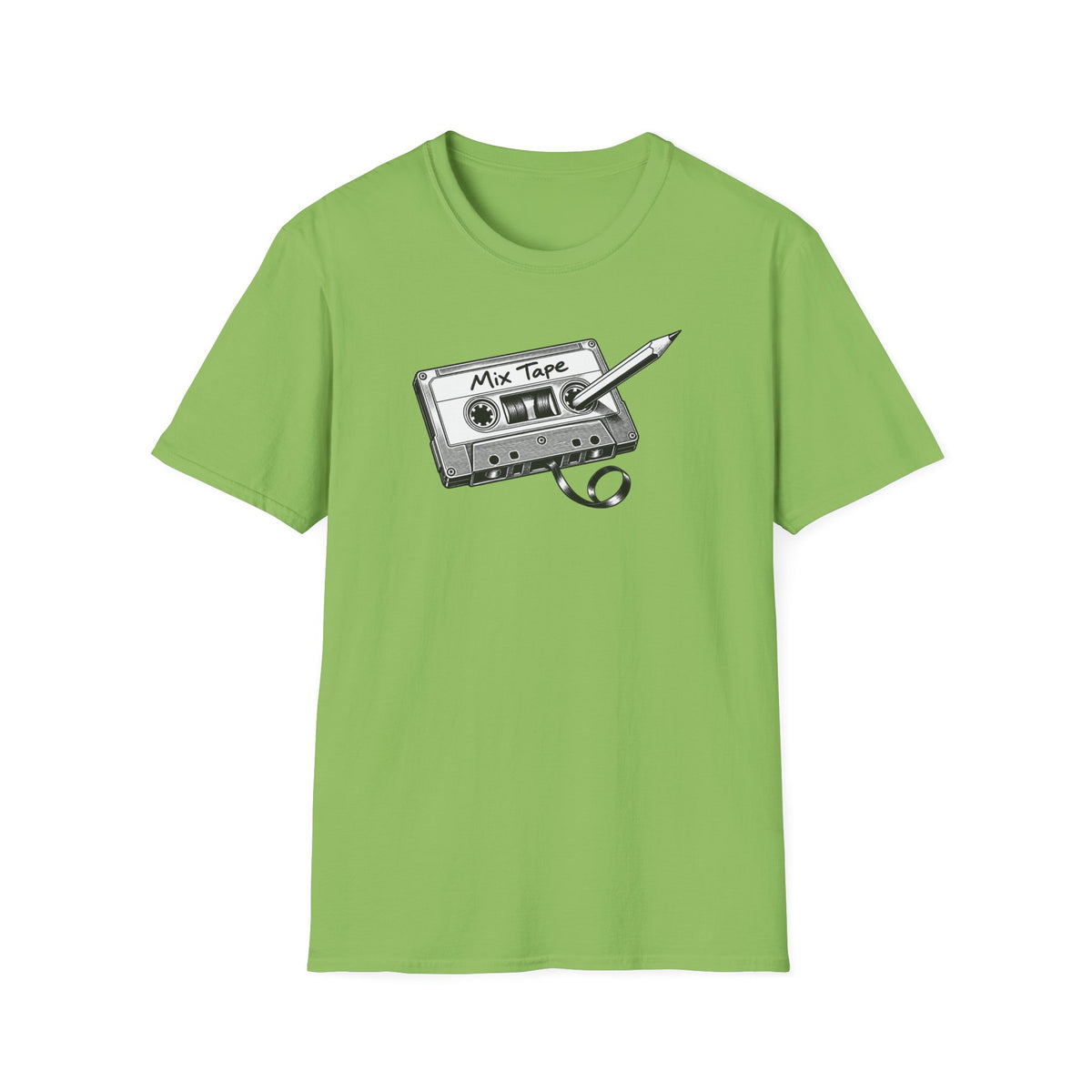Retro Cassette Shirt, Vintage Music T-Shirt, Analog Audio Tee, Old School Music Lover Gift