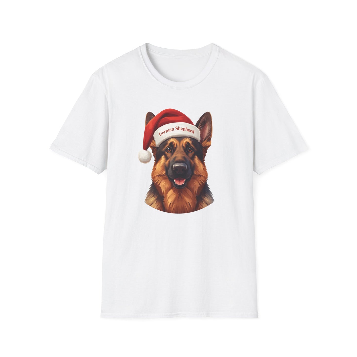 German Shepherd Dog Portrait Shirt – German Shepherd Dog Lover Gift, Cute Dog Mom Tee, Dog Dad Shirt, Pet Breed Apparel