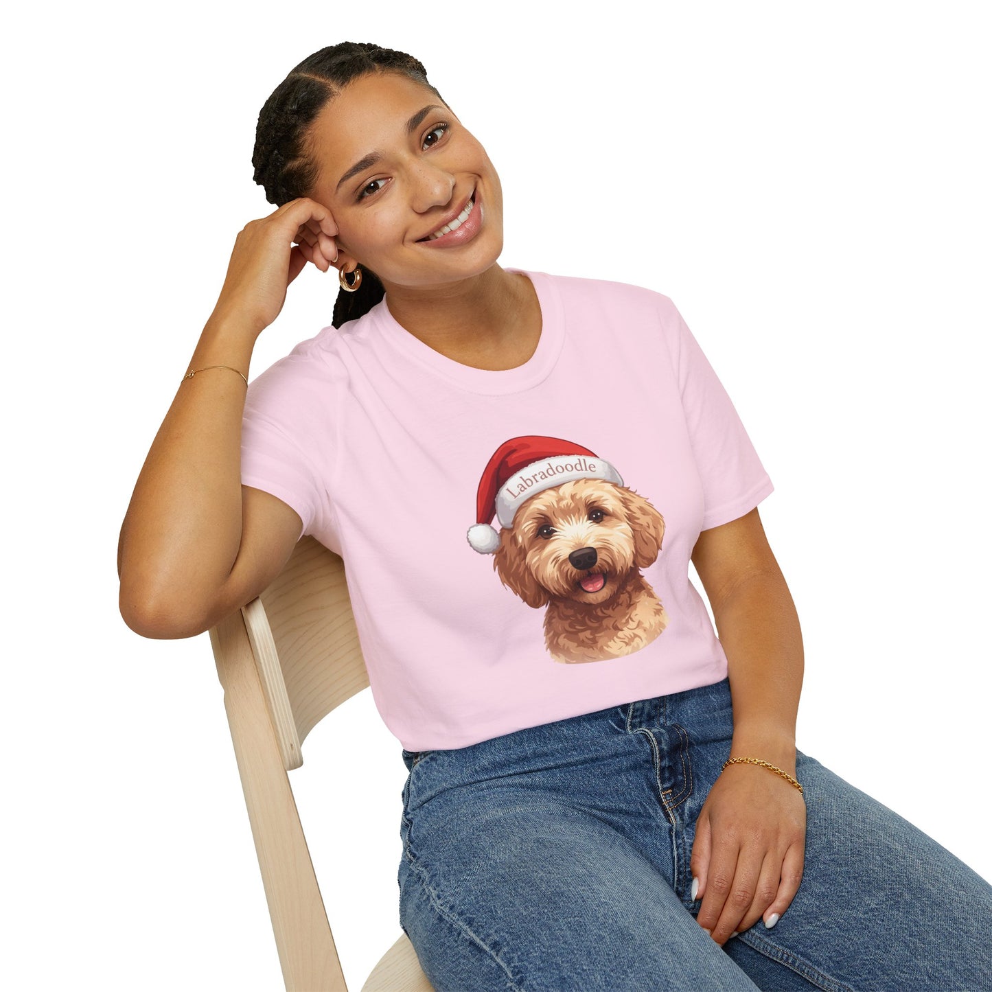 Labradoodle Dog Portrait Shirt – Labradoodle Dog Lover Gift, Cute Dog Mom Tee, Dog Dad Shirt, Pet Breed Apparel