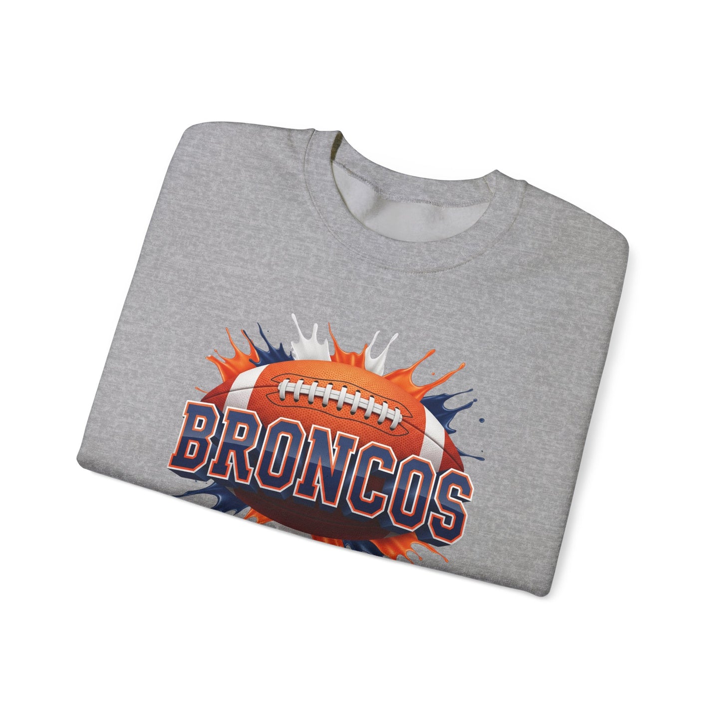 Denver Football Sweatshirt, Denver Team Sweatshirt, Football Gift for Denver Fans, Game Day Sports Fan Football Apparel