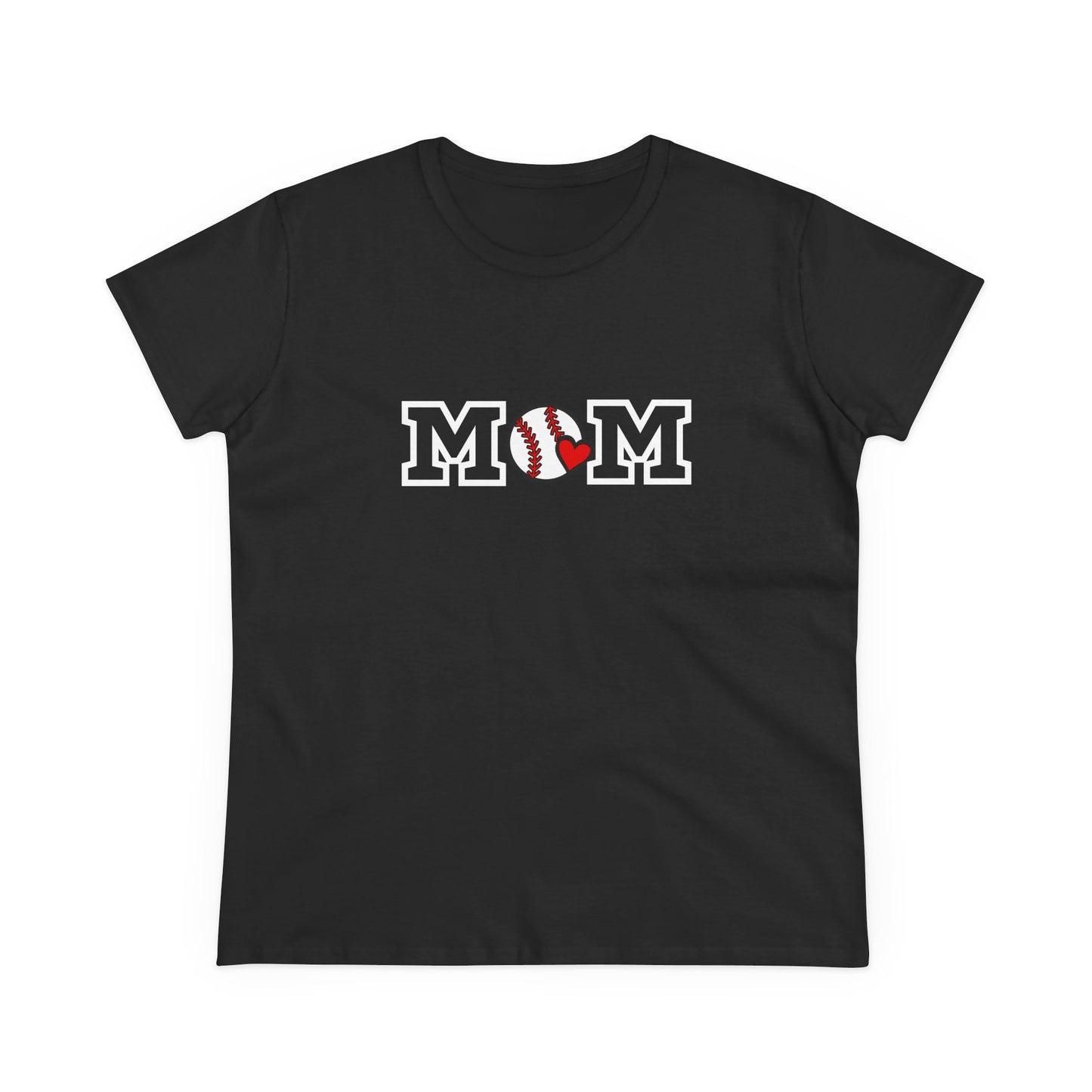 Baseball Mom Shirt, Sports Mom Gift, Cotton T-Shirt, Baseball Fan Apparel, Mother's Day Tee, Mom loves Baseball, Sports Mom