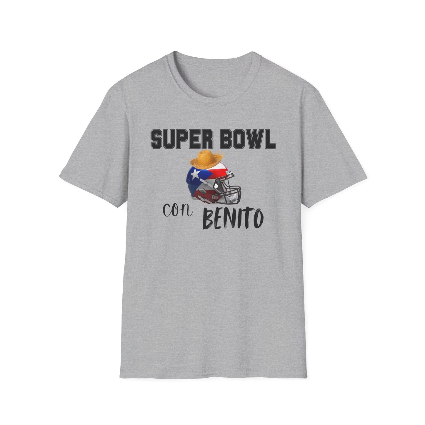 Benito Bowl Halftime Helmet Shirt 2026 T-Shirt, Benito Bowl Shirt, Football Fan Gift, Benito Tee, Puerto Rico Heritage Boriqua Pride Gift