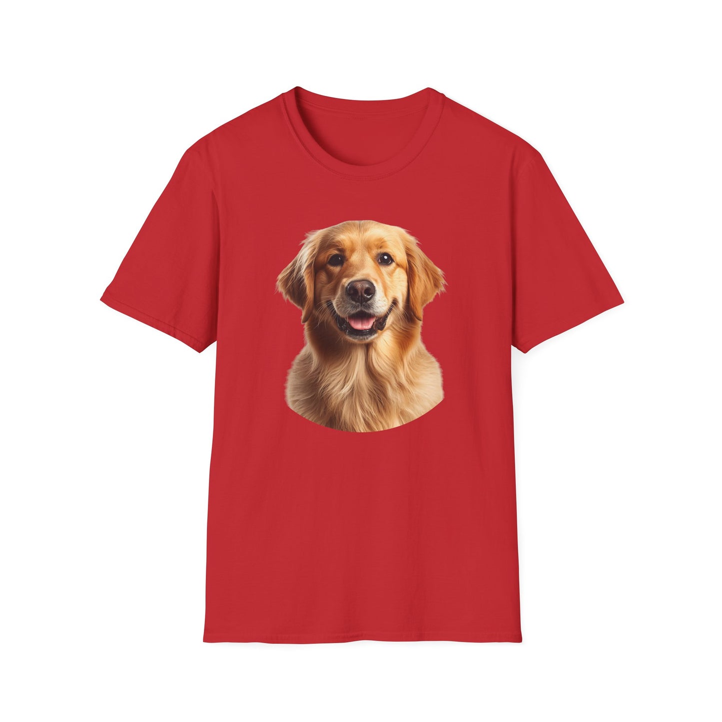 Golden Retriever Dog Portrait Shirt – Lab Dog Lover Gift, Cute Dog Mom Tee, Dog Dad Shirt, Pet Breed Apparel