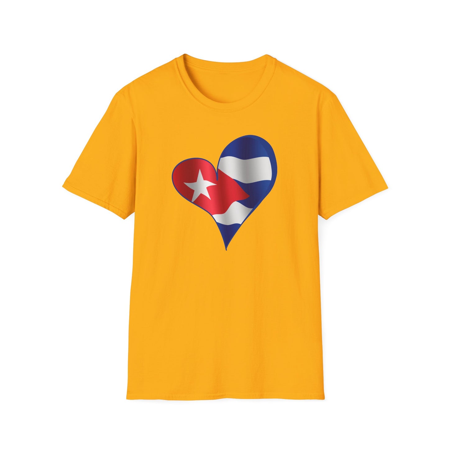 Cuba in my Heart T-Shirt, Cuba Shirt, Cuban Gift, Cuban Flag Shirt, Cubano Shirt, Cuban Flag shirt, Mother's Day Gift, Father's Day Gift