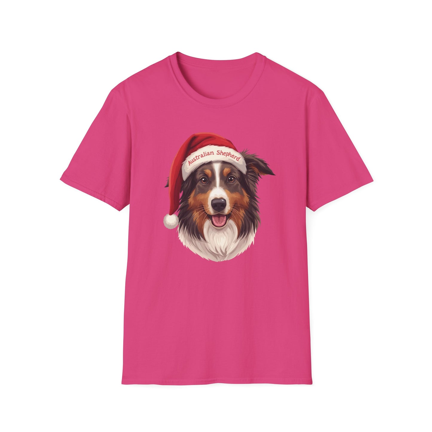 Australian Shepherd Dog Portrait Shirt – Aussie Dog Lover Gift, Cute Dog Mom Tee, Dog Dad Shirt, Pet Breed Apparel