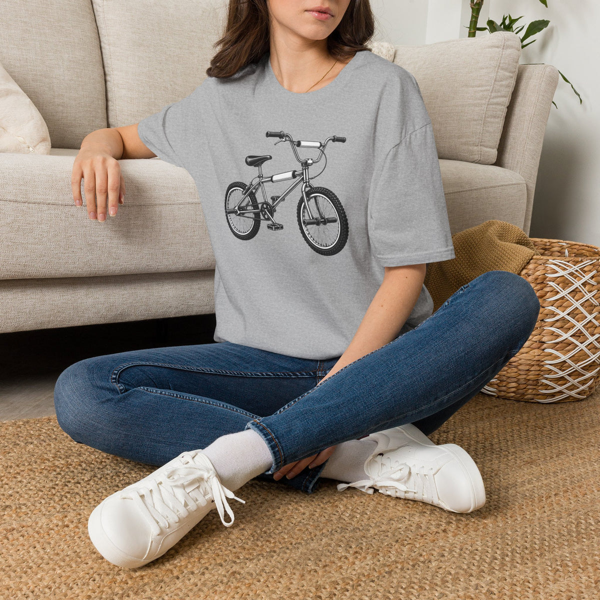 BMX Bike Shirt, Retro Bicycle T-Shirt, Old School Freestyle Bike Tee, Cyclist Gift, Vintage BMX Style